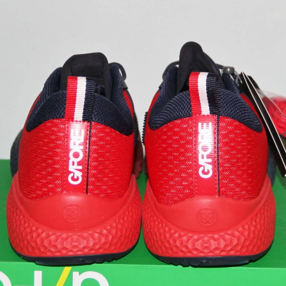 G/Fore Gradient QRT1 Pickleball Shoes Mens 12 Poppy Red Navy Blue